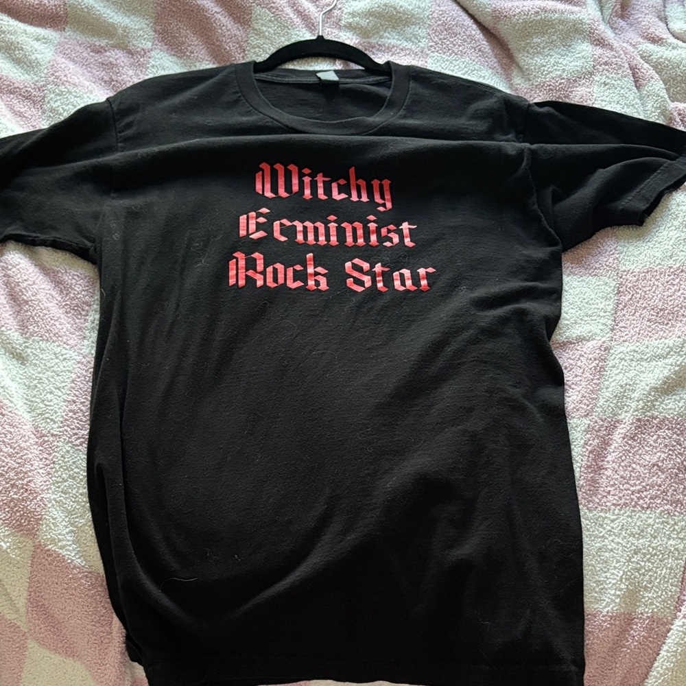Maggie Rodger’s T-shirt